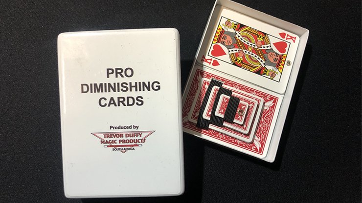 Pro Diminishing cards by Trevor Duffy (Gimmick Not Included) - Click Image to Close